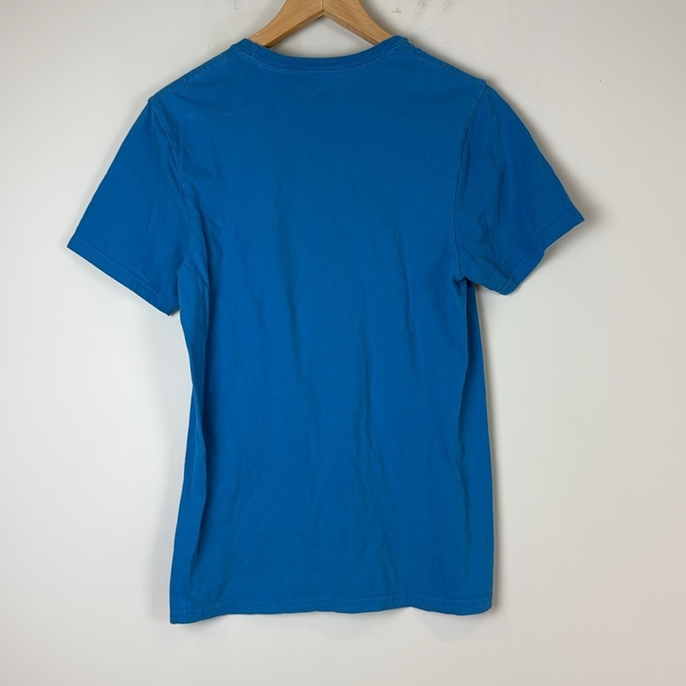 Official Edmonton Oilers x WWE Co-Brand Tee Blue Size Small - Picture 2 of 5